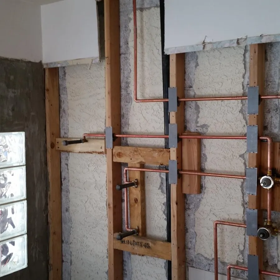 Copper pipe installation for Burst Pipe Repair in Le Ray